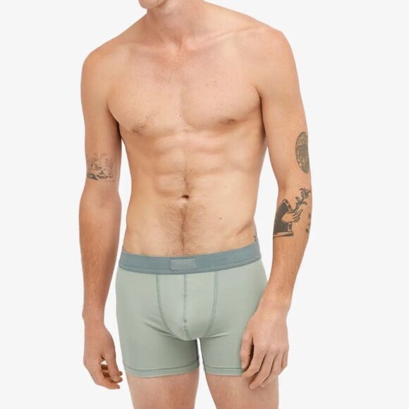 Skims Cotton 3” Inseam Boxer Brief Stone Multi Kyanite/Mineral/Stone NWT in box - Picture 1 of 8